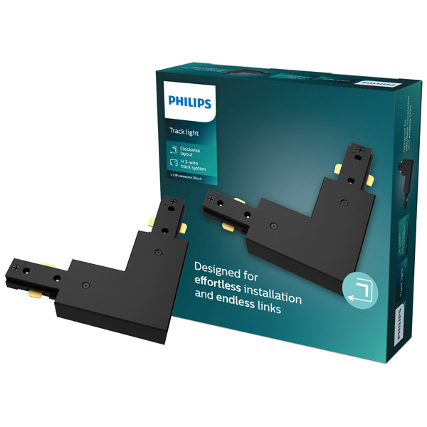 Philips L-connector | EasyLink | Zwart LPH04513 - 1
