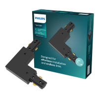Philips L-connector linkse hoek | EasyLink | Zwart LPH04515
