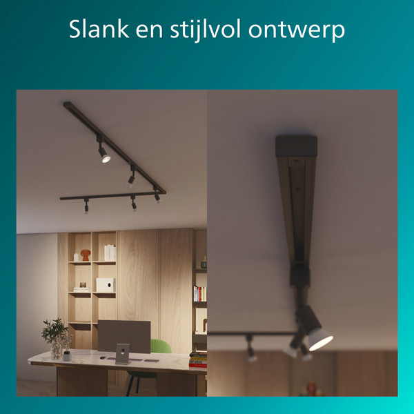 Philips L-connector linkse hoek | EasyLink | Zwart LPH04515 - 2