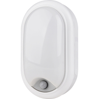 Philips LED Bulkhead met sensor | ProjectLine | Ovaal | 4000K | 1400 lumen | IP54 | 15W  LPH03600