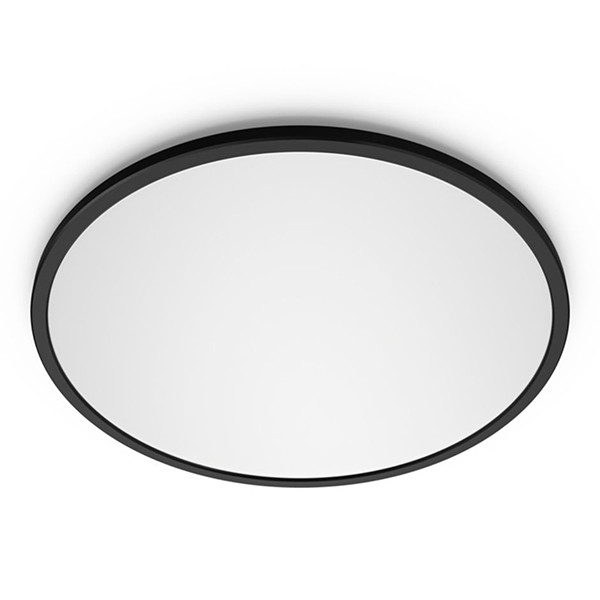 Philips LED Plafondlamp | Superslim | Ø 25 cm | Rond | 2700K | IP20 | Zwart | Dimbaar | 15W LPH04801 - 3