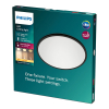 Philips LED Plafondlamp | Superslim | Ø 30 cm | Rond | 2700K | IP20 | Zwart | Dimbaar | 18W LPH04802 - 2
