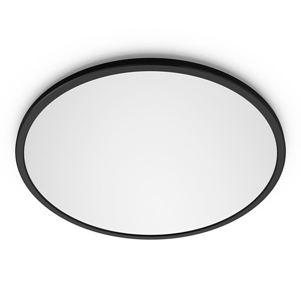 Philips LED Plafondlamp | Superslim | Ø 30 cm | Rond | 2700K | IP20 | Zwart | Dimbaar | 18W LPH04802 - 3