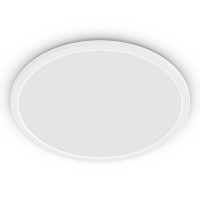 Philips LED Plafondlamp | Superslim | Ø 30 cm | Rond | 2700K | IP44 | Wit | Dimbaar | 18W LPH04805