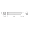 Philips LED TL armatuur 120 cm | ProjectLine | 4000K | 3400 lumen | IP65 | 34W  LPH03632 - 3
