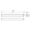 Philips LED TL armatuur 30 cm | ProjectLine | 3000-4000-6500K | 400 lumen | IP20 | 3.4W  LPH03596 - 2