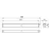 Philips LED TL armatuur 60 cm | ProjectLine | 3000-4000-6500K | 750 lumen | IP20 | 6.5W  LPH03595 - 3
