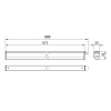 Philips LED TL armatuur 90 cm | ProjectLine | 3000-4000-6500K | 1120 lumen | IP20 | 9.6W  LPH03594 - 3
