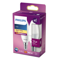 Philips LED lamp | E14 | Kaars | 2700K | 2.8W (25W) 2 stuks LPH02566