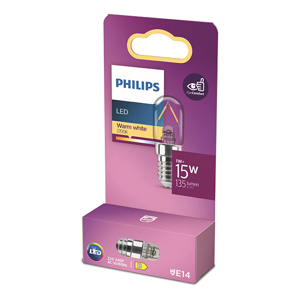 Philips LED lamp E14 | Buis T20 | Filament | 2700K | 1W (15W) LPH04145 - 3