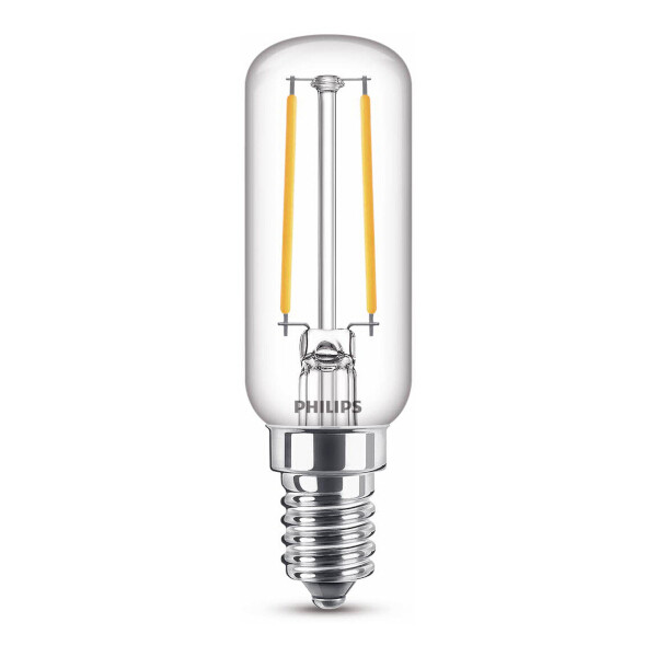 Philips LED lamp E14 | Buis T25 | Filament | Helder | 2700K | 2.1W (25W)  LPH02463 - 1