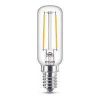 Philips LED lamp E14 | Buis T25 | Filament | Helder | 2700K | 2.1W (25W)  LPH02463