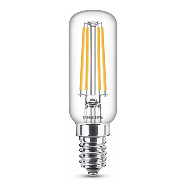 Philips LED lamp E14 | Buis T25 | Filament | Helder | 2700K | 3.4W (40W) LPH04186 - 2