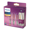 Philips LED lamp E14 | Kaars B35 | Filament | 2700K | 3.4W (40W) | 3 stuks LPH04190 - 3