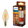 Philips LED lamp E14 | Kaars B35 | Filament | Goud | 1800K | Dimbaar | 2.7W (15W) LPH04110 - 1