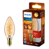 Philips LED lamp E14 | Kaars B35 | Filament | Goud | 2200K | Dimbaar | 3.1W (25W) LPH04112 - 1
