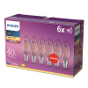 Philips LED lamp E14 | Kaars B35 | Filament | Helder | 2700K | 3.4W (40W) | 6 stuks LPH04191 - 3