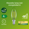 Philips LED lamp E14 | Kaars B45 | Ultra Efficient | Filament | 2700K | 2.3W (40W)  LPH03820 - 2