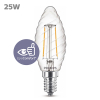 Philips LED lamp E14 | Kaars ST35 | Filament | Helder | 2700K | 1.9W (25W) LPH04161 - 2