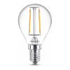 Philips LED lamp E14 | Kogel P45 | Filament | 2700K | 2W (25W)