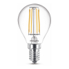 Philips LED lamp E14 | Kogel P45 | Filament | 2700K | 4.3W (40W)