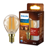 Philips LED lamp E14 | Kogel P45 | Filament | Goud | 1800K | 6W (40W)