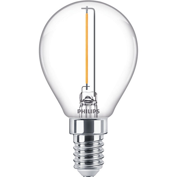 Philips LED lamp E14 | Kogel P45 | Filament | Helder | 2700K | 1.4W (15W)  LPH02378 - 1
