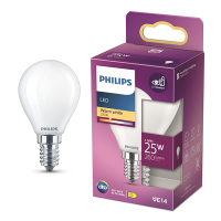 Philips LED lamp E14 | Kogel P45 | Mat | 2700K | 1.9W (25W) LPH04177