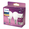 Philips LED lamp E14 | Kogel P45 | Mat | 2700K | 3.4W (40W) | 2 stuks LPH04200 - 3