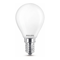 Philips LED lamp E14 | Kogel P45 | Mat | 2700K | 6.5W (60W)  LPH02384