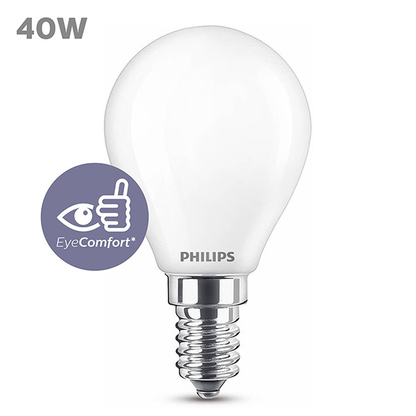 Philips LED lamp E14 | Kogel P45 | Mat | 4000K | 3.4W (40W) LPH04202 - 2