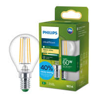 Philips LED lamp E14 | Kogel P45 | Ultra Efficient | Filament | Helder | 2700K | 3.8W (60W) LPH04553