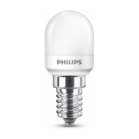 Philips LED lamp E14 | Kogel T25 | Mat | 2700K | 1.7W (15W)  LPH02459