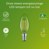 Philips LED lamp E14 | UltraEfficient | Kaars B35 | Filament | 2700K | 2.3W (40W) | 3 stuks LPH03968 - 2