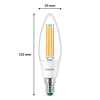 Philips LED lamp E14 | UltraEfficient | Kaars B35 | Filament | 4000K | 2.3W (40W) LPH02901 - 2