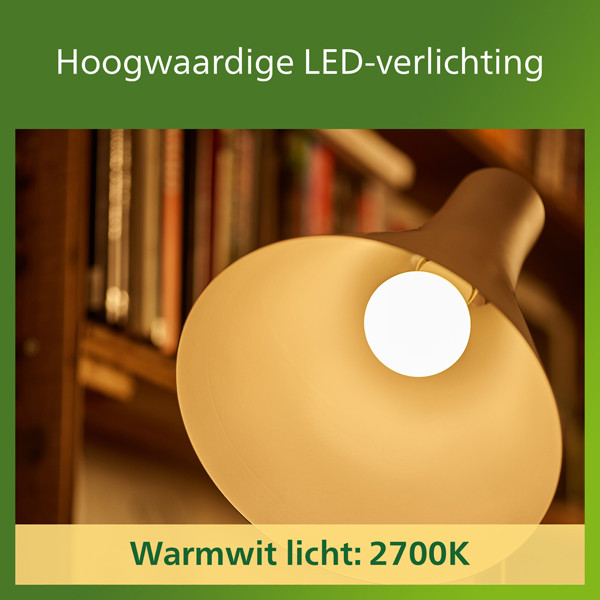 Philips LED lamp E14 | UltraEfficient | Kogel P45 | Mat | 2700K | 1.2W (25W) LPH04567 - 5