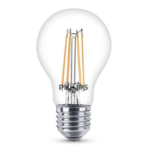 Philips LED lamp E27 | Filament | Helder | 2700K | 6W (60W) | 2 stuks  LPH00274 - 1