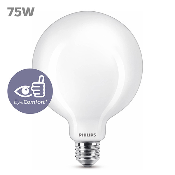 Philips LED lamp E27 | Globe G125 | Mat | 2700K | 7.8W (75W) LPH04267 - 2