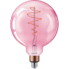 Philips LED lamp E27 | Globe G200 | Filament | Roze | 1800K | Dimbaar | 4.5W (25W) LPH02244 - 1