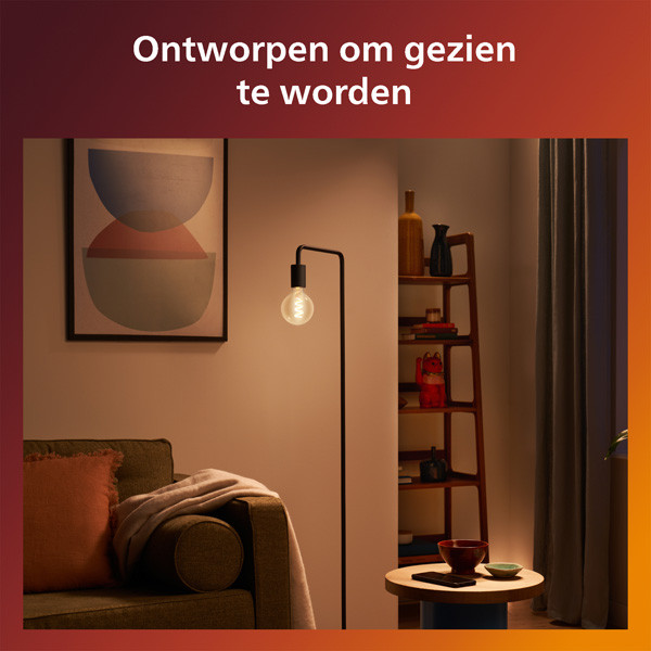 Philips LED lamp E27 | Globe G95 | Filament | 2200-2700K | WarmGlow | 7W (50W) LPH03896 - 5