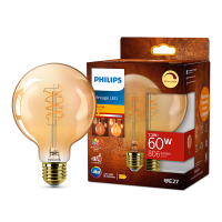 Philips LED lamp E27 | Globe G95 | Filament | Goud | 2200K | Dimbaar | 7.3W (60W) LPH04102