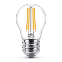 Philips LED lamp E27 | Kogel P45 | Filament | 2700K | 6.5W (60W) LPH01283