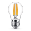 Philips LED lamp E27 | Kogel P45 | Filament | 2700K | 6.5W (60W) LPH01283 - 1