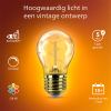 Philips LED lamp E27 | Kogel P45 | Filament | Goud | 2200K | Dimbaar | 3.1W (25W) LPH04120 - 2