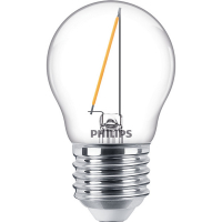 Philips LED lamp E27 | Kogel P45 | Filament | Helder | 2700K | 1.4W (15W)  LPH02354