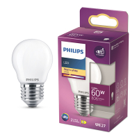 Philips LED lamp E27 | Kogel P45 | Mat | 2700K | 5.9W (60W) LPH04235