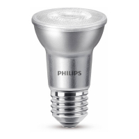 Philips LED lamp E27 | PAR20 Reflector | 2700K | 25° | Dimbaar | 6W (50W)  LPH02473