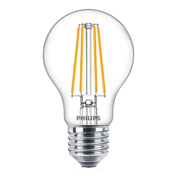 Philips LED lamp E27 | Peer A60 | CorePro | Filament | Helder | 4000K | 8.5W (75W) LPH04928 - 1