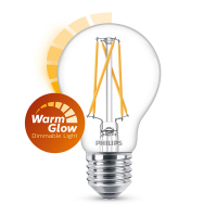Philips LED lamp E27 | Peer A60 | Filament | 2200-2700K | WarmGlow | 5.9W (60W) LPH02533