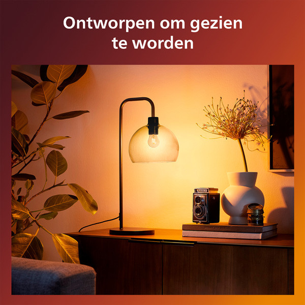 Philips LED lamp E27 | Peer A60 | Filament | 2200-2700K | WarmGlow | 7W (50W) LPH03892 - 5